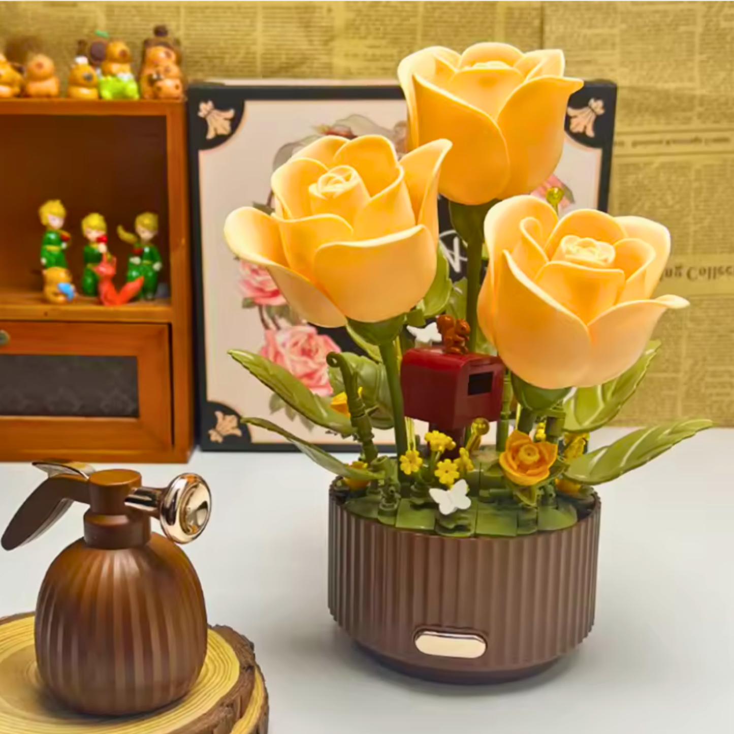 MagicBloom™ – bukiet róż z klocków 26cm