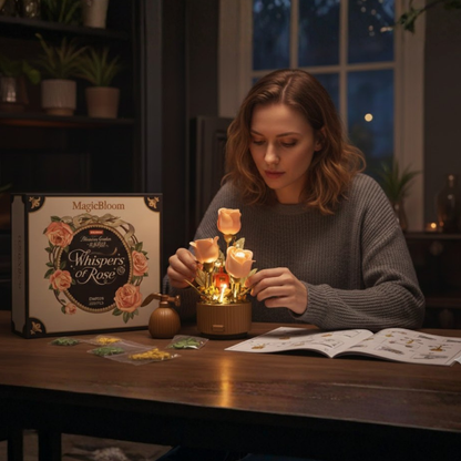 MagicBloom™ – bukiet róż z klocków 26cm