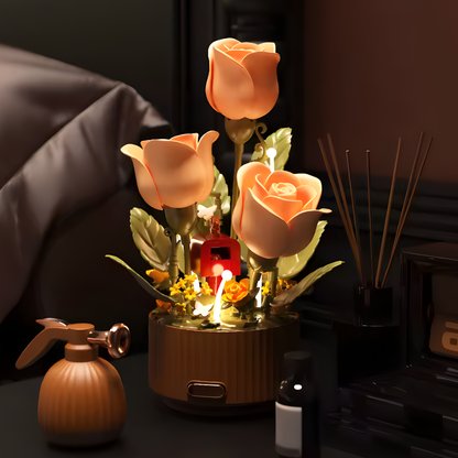 MagicBloom™ – bukiet róż z klocków 26cm